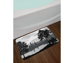 Tree River Flying Bird Bath Mat