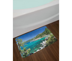 Lake Tahoe Shore View Bath Mat