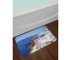 Mediterranean Shore Photo Bath Mat