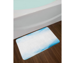 Techno Geometric Futuristic Bath Mat