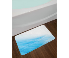 Futuristic Lines Softness Art Bath Mat