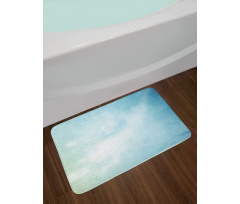 Foggy Mystical Sky Bath Mat