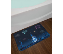 Children Park Firework Castle Bath Mat