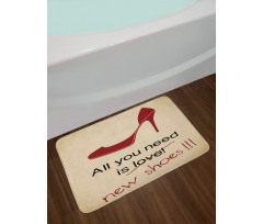 All You Need is New Shoe Bath Mat