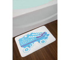 Be Yourself Roller Skate Bath Mat