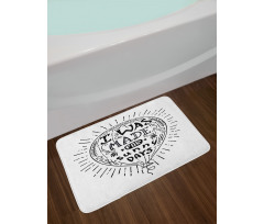 Rays Sunny Days Lover Balloon Bath Mat