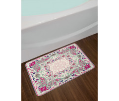 Ornamental Square Bath Mat