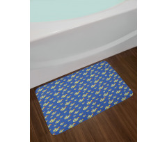 Kids Adventure Cartoon Bath Mat