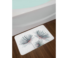 Xtray Effect Passion Flower Bath Mat