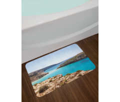 Lampedusa Island Pure Water Bath Mat