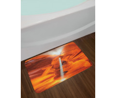 Sandstone Sunbeam Canyon Bath Mat