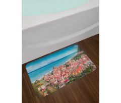 Brolo Town Aerial View Bath Mat