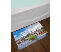 City of Palermo Panorama Bath Mat