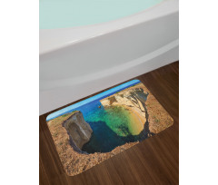 Panoramic Sea and Grotto Bath Mat