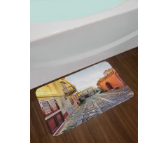 Narrow Street Erice Bath Mat