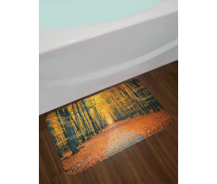 Romantic Alley Woods Bath Mat