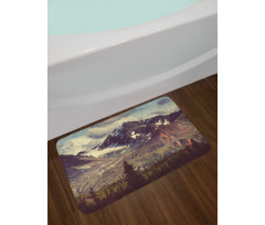 Alaska Scenery Bath Mat