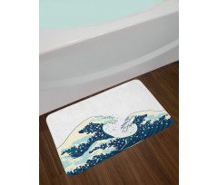 Ocean Surfing Aquatic Bath Mat