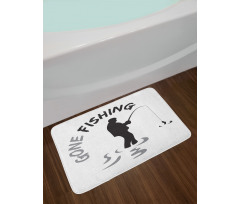 Man Holding Rot Hobby Bath Mat