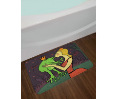 Princess Kissing the Frog Bath Mat