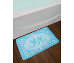 Prince Word with Crown Bath Mat