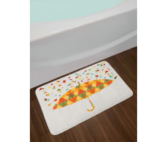 Triangles Umbrella Bath Mat