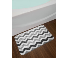 Wood Texture Pattern Bath Mat