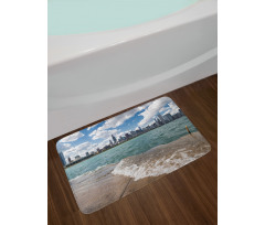 Chicago Skyline and Lake Bath Mat