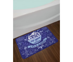 Tea is not a Drink It's a Hug Bath Mat