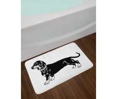 Long Torso Breed Dog Bath Mat