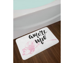 Amore Mio with Flower Bath Mat