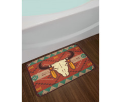 Bull Head Bath Mat