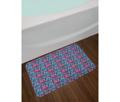 Tropic Leaves Botanical Bath Mat