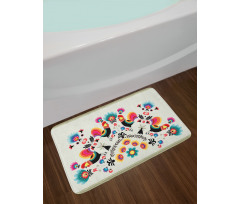 Roosters Bath Mat