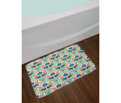 Flora Cocks Bath Mat