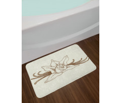 Vintage Aromatic Flower Bath Mat