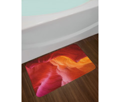 Color Hues of Eroded Stone Bath Mat