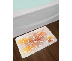 Oak Forest in Autumn Bath Mat