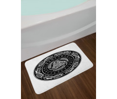 Triple Horns of Odin Bath Mat