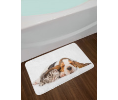 Puppy Kitten Sleeping Bath Mat