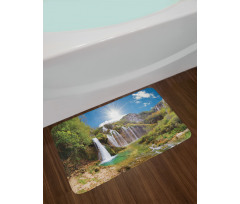 Magnificent Waterfalls Day Bath Mat