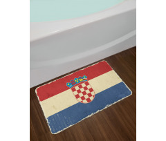 Vintage Look National Flag Bath Mat