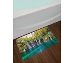 Many Small Waterfalls Photo Bath Mat