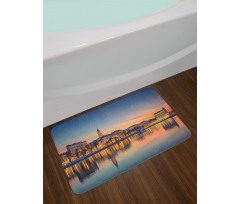 Romantic Sunset Bath Mat