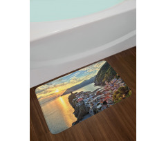 Sunrise View with Cliffs Bath Mat