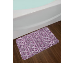 Floral Leafy Bath Mat