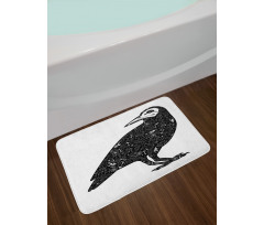 Gothic Art Ornate Bird Bath Mat