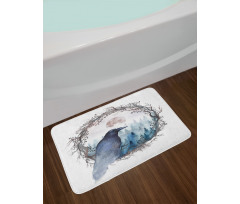 Fine Art Winter Nature Bath Mat