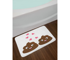 Funny Flirting Bath Mat