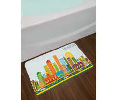 District of Boston Bath Mat